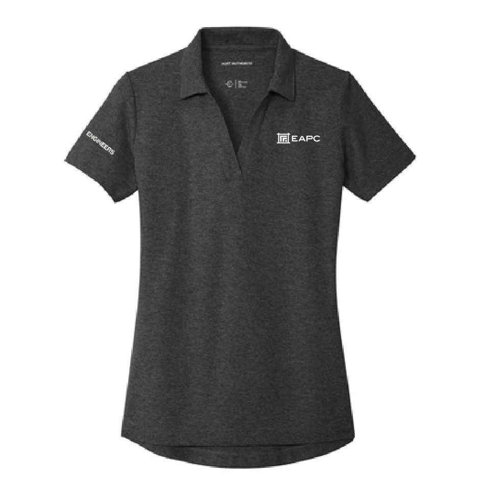 EAPC135. Port Authority® Ladies C-FREE Cotton Blend Pique Polo