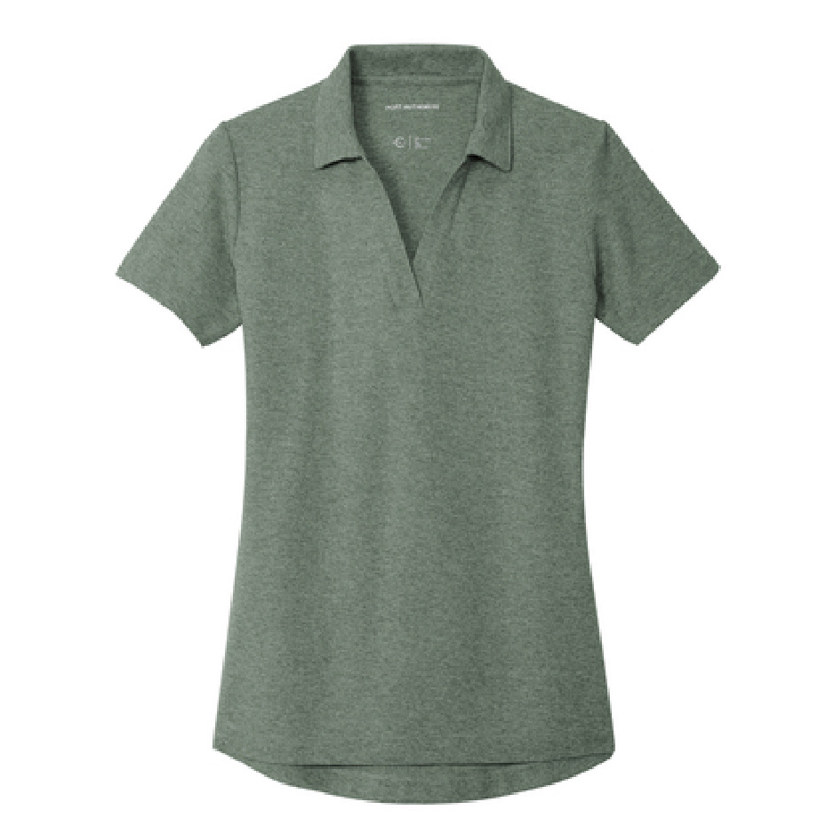 EAPC135. Port Authority® Ladies C-FREE Cotton Blend Pique Polo