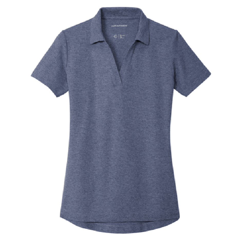 EAPC135. Port Authority® Ladies C-FREE Cotton Blend Pique Polo