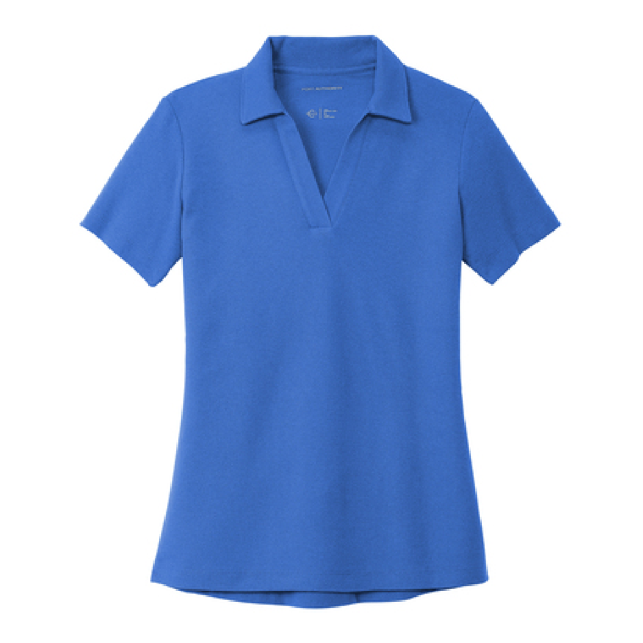 EAPC135. Port Authority® Ladies C-FREE Cotton Blend Pique Polo
