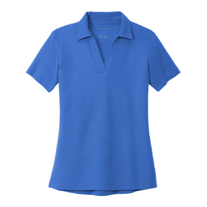 EAPC135. Port Authority® Ladies C-FREE Cotton Blend Pique Polo