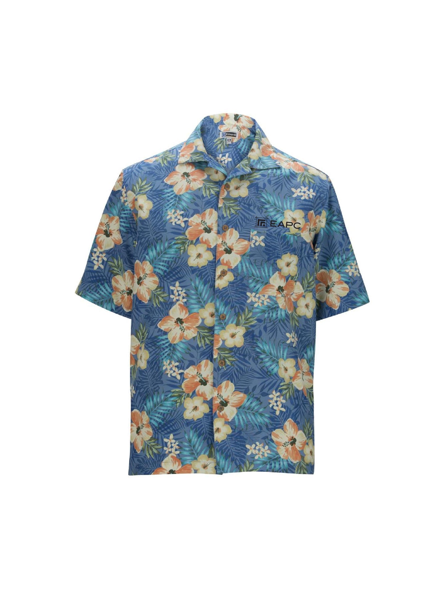 EAPC251. Hibiscus Mulitcolor Camp Shirt