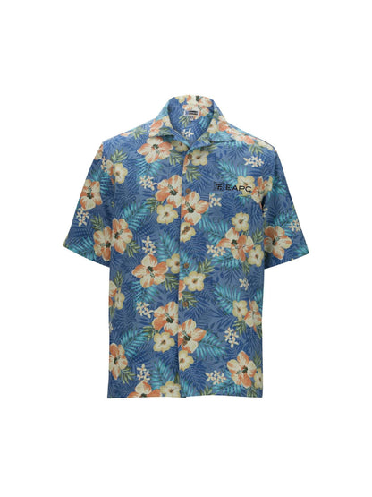 EAPC251. Hibiscus Mulitcolor Camp Shirt