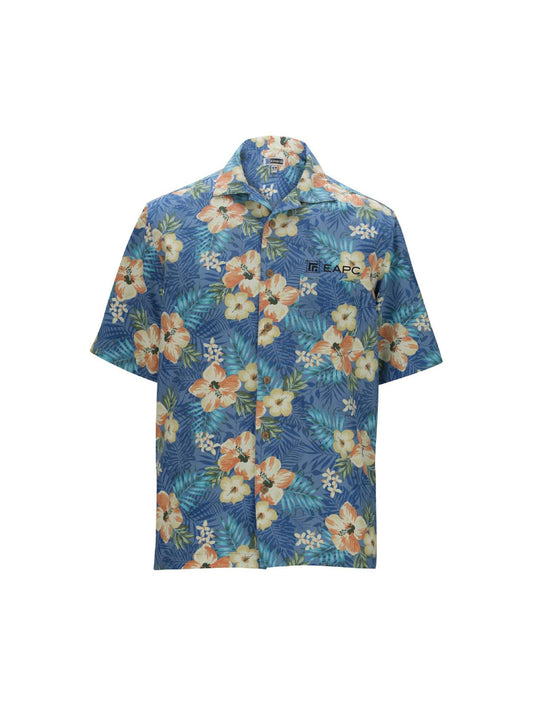 EAPC251. Hibiscus Mulitcolor Camp Shirt