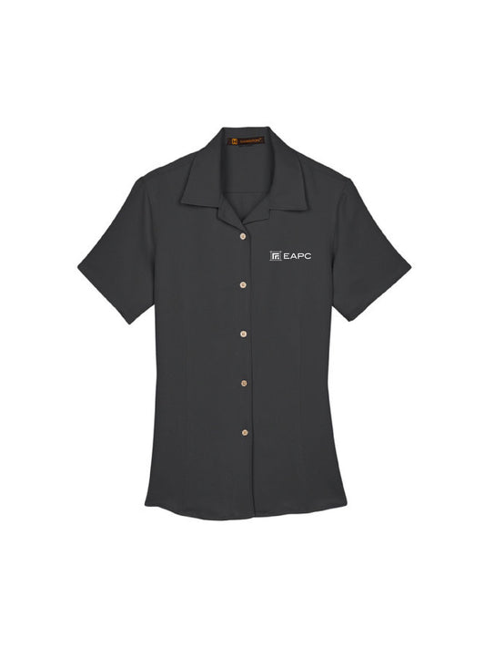 EAPC143. Harriton Ladies' Bahama Cord Camp Shirt