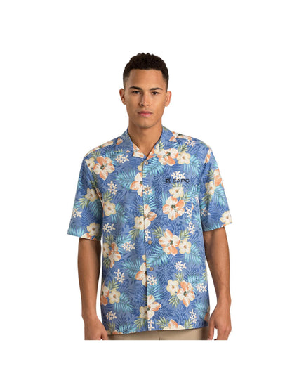 EAPC251. Hibiscus Mulitcolor Camp Shirt