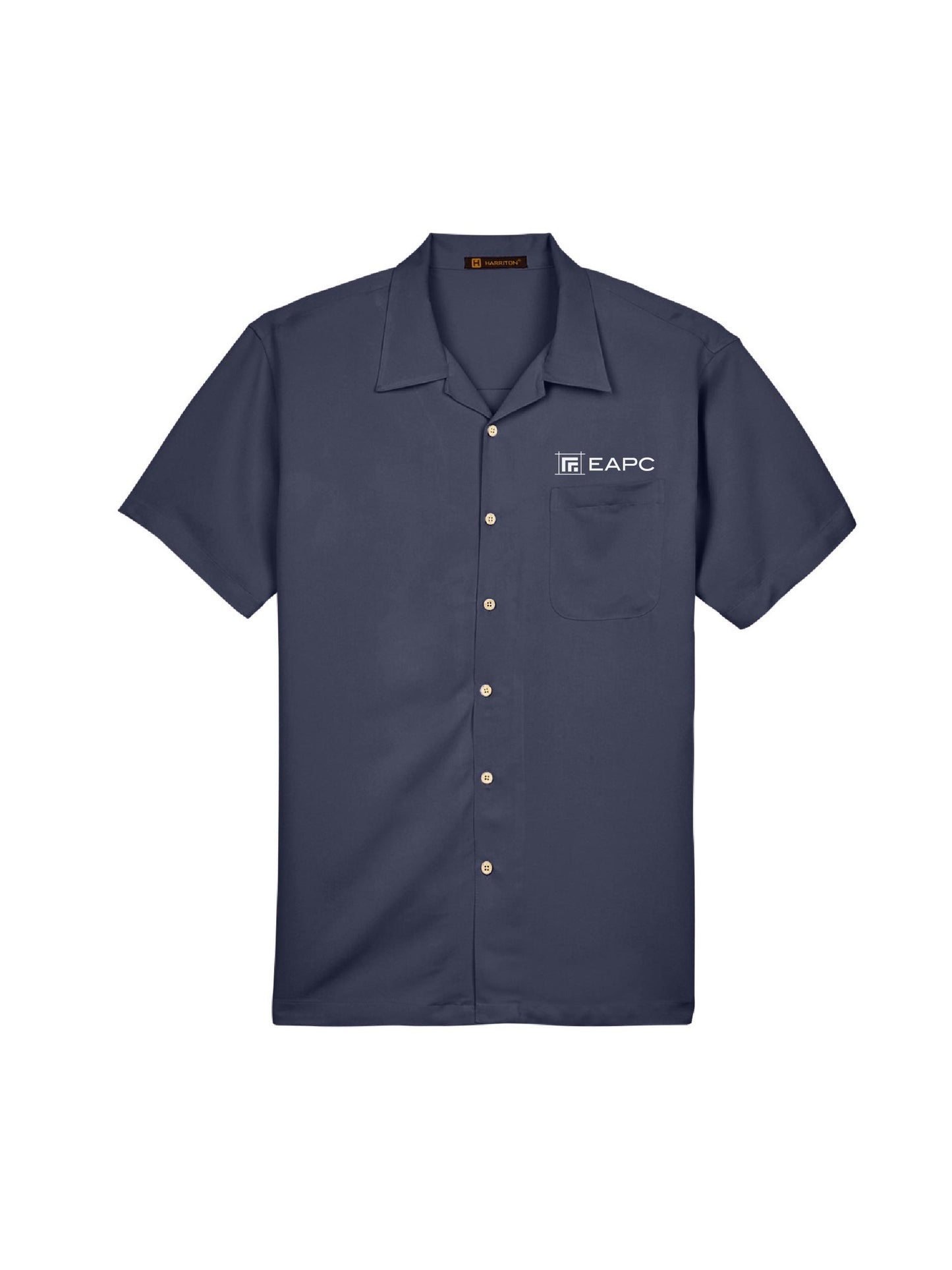 EAPC253. Harriton Men's Bahama Cord Camp Shirt