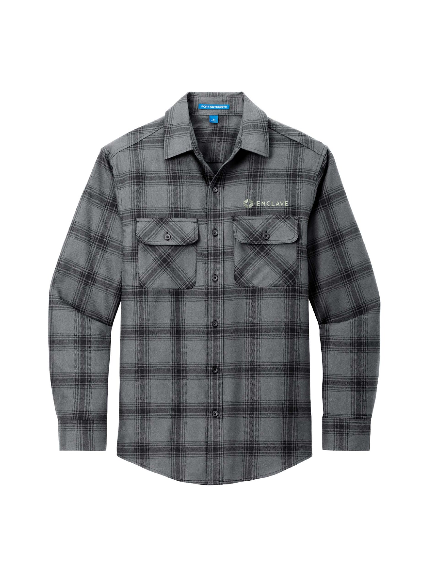 EC132. Port Authority® Plaid Flannel Shirt