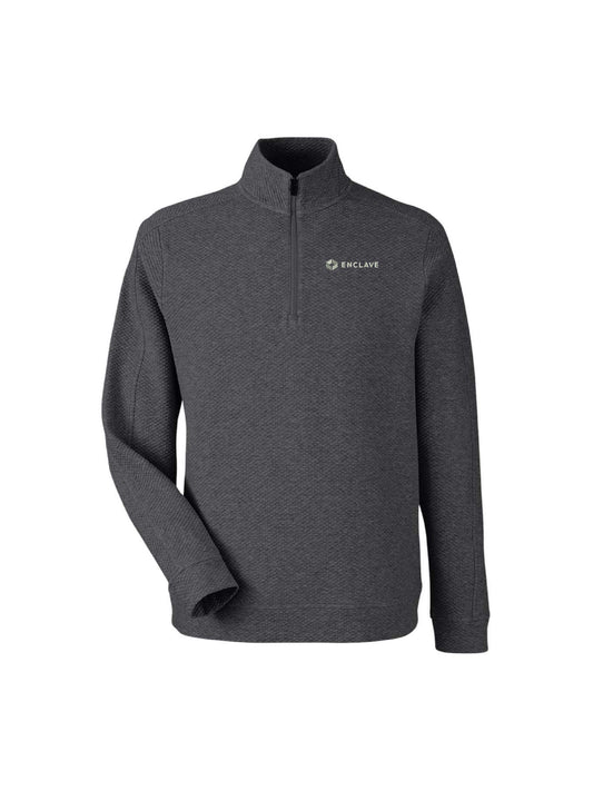 EC133. North End Men's Spirit Textured 1/4-Zip