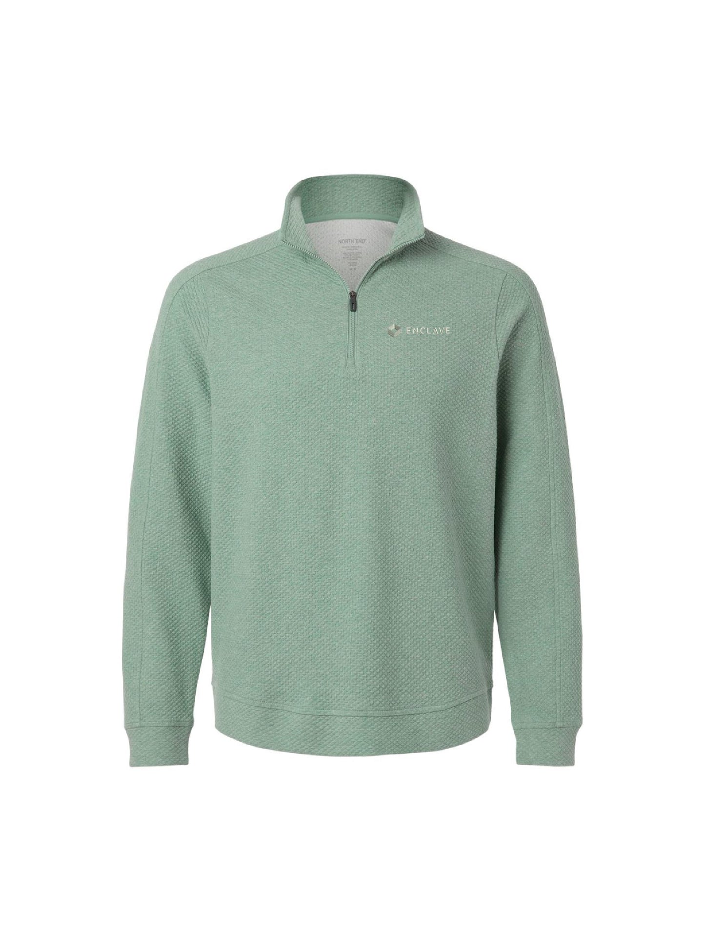 EC133. North End Men's Spirit Textured 1/4-Zip