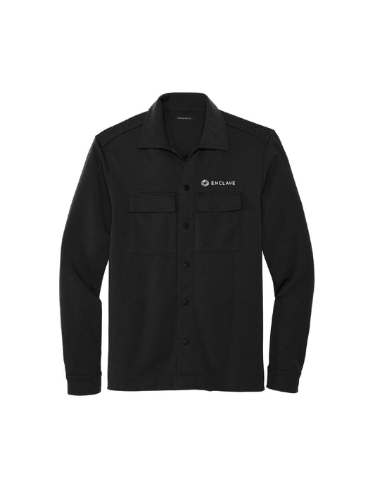 EC126. Mercer+Mettle™ Double-Knit Snap Front Jacket