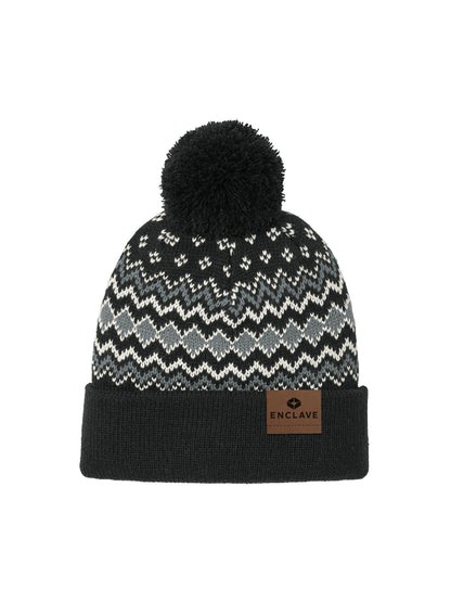 EC419. Port Authority® Alpine Pom Beanie