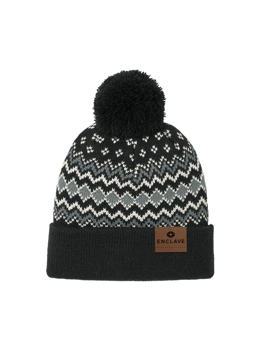 EC419. Port Authority® Alpine Pom Beanie