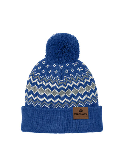 EC419. Port Authority® Alpine Pom Beanie