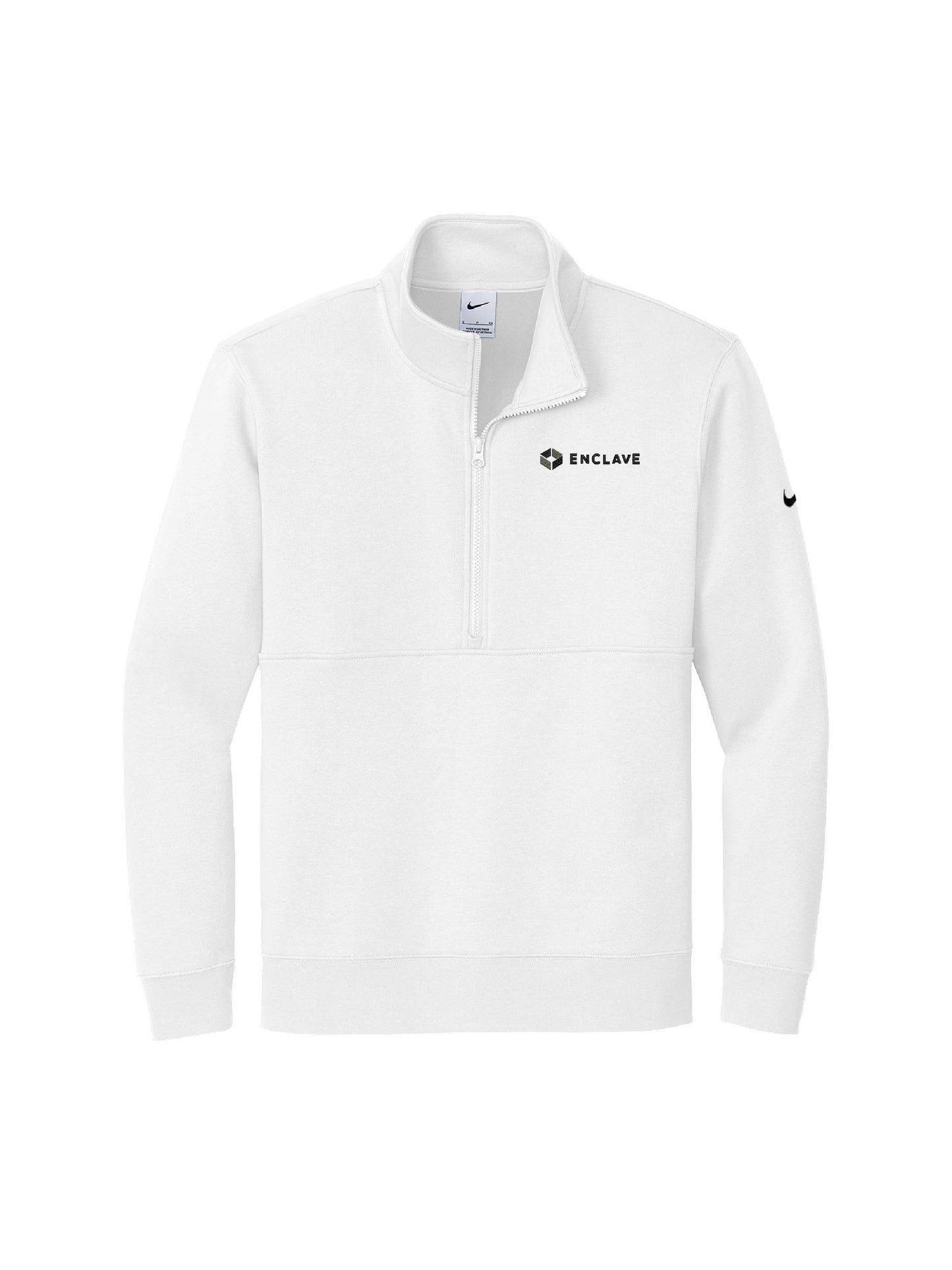 EC135. Nike Club Fleece Sleeve Swoosh 1/2-Zip