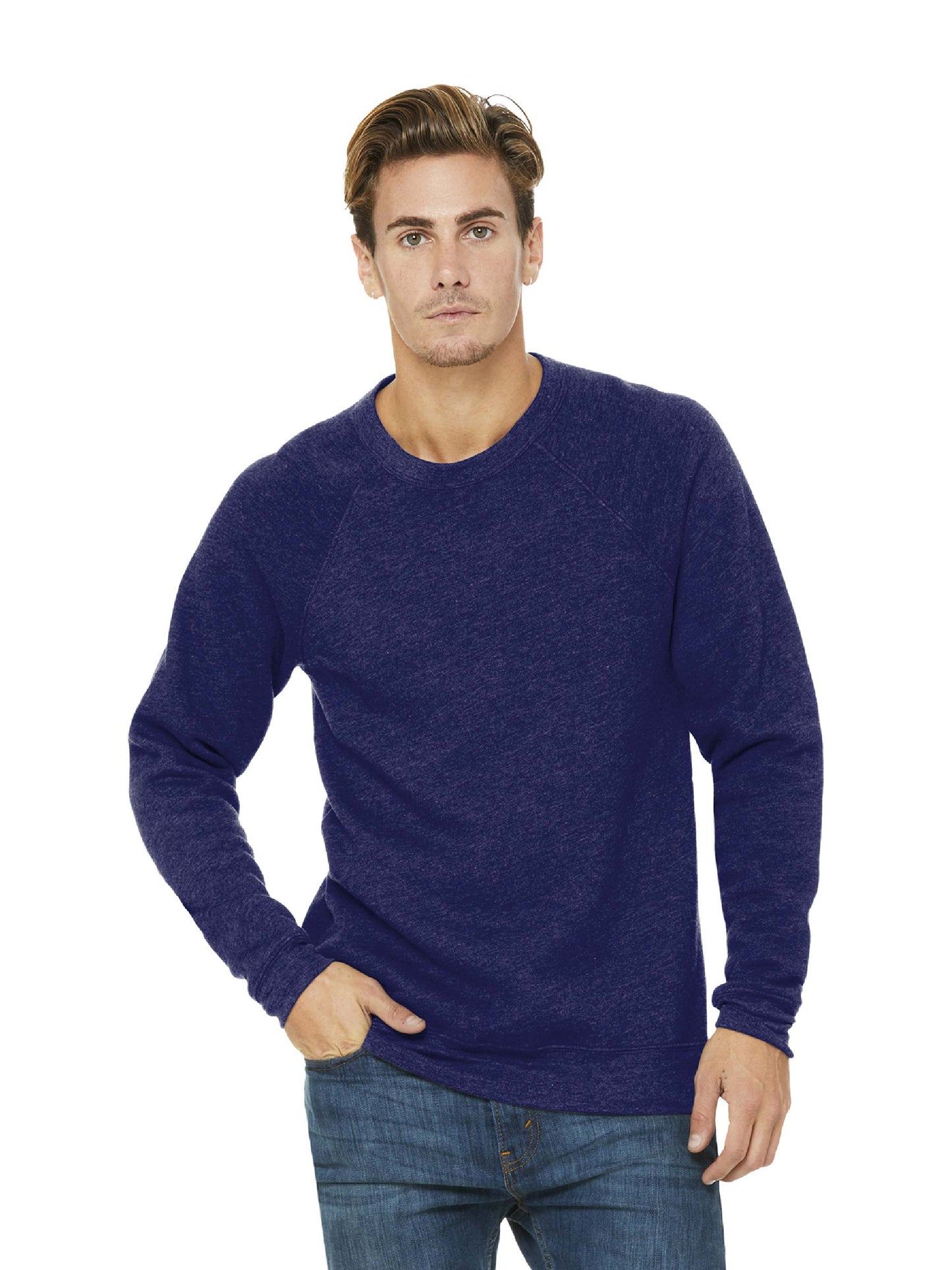 EC302. BELLA+CANVAS ® Unisex Sponge Fleece Raglan Sweatshirt