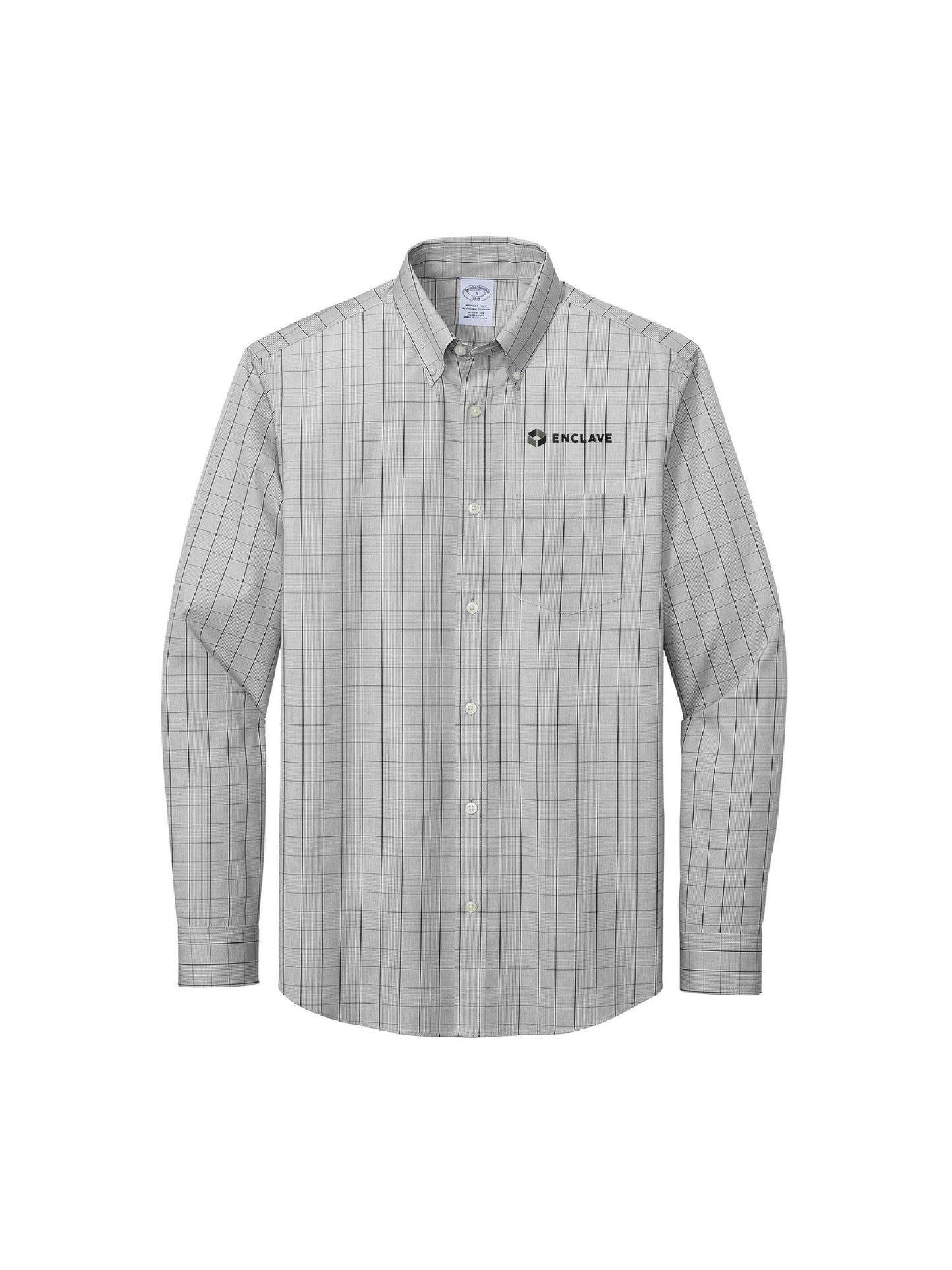 EC107. Brooks Brothers® Wrinkle-Free Stretch Patterned Shirt