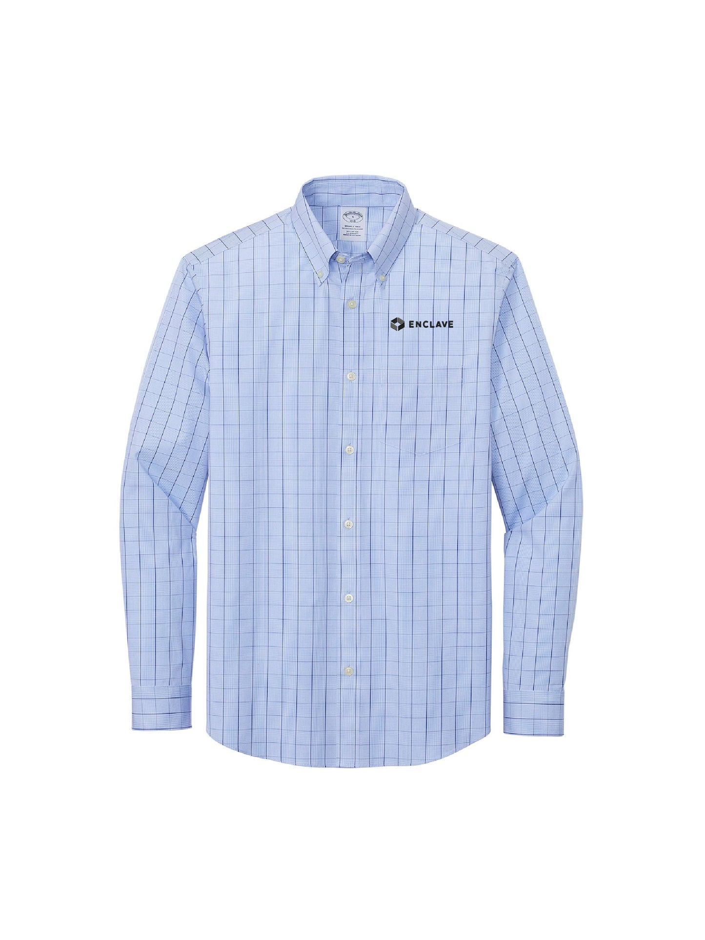 EC107. Brooks Brothers® Wrinkle-Free Stretch Patterned Shirt
