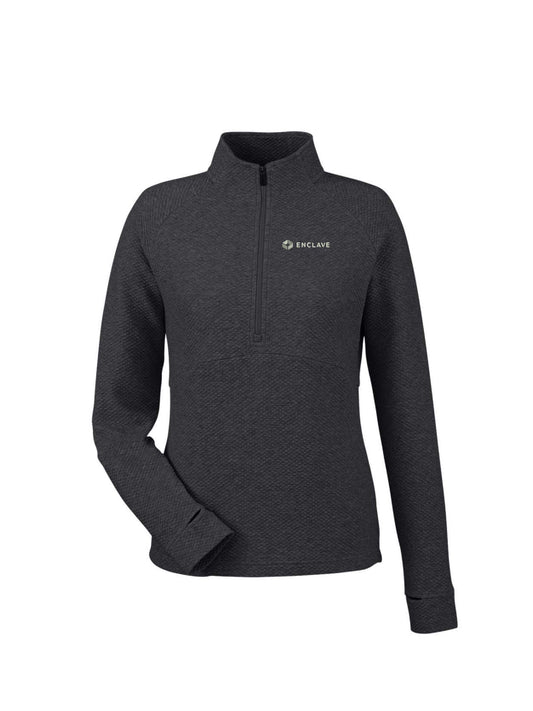 EC210. North End Women's Spirit Textured 1/4-Zip