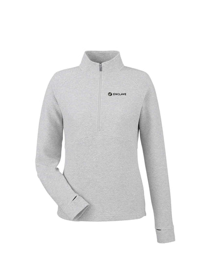 EC210. North End Women's Spirit Textured 1/4-Zip