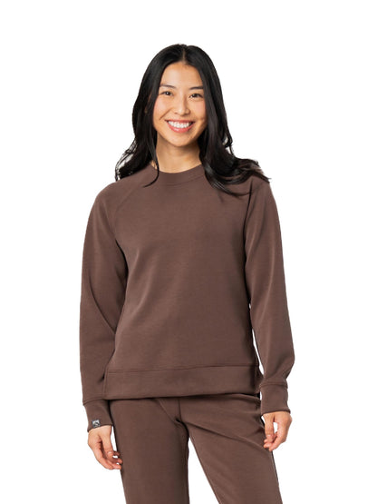 EC219. Storm Creek Women's Comfort Zone Super Soft Modal Blend Crew Neck
