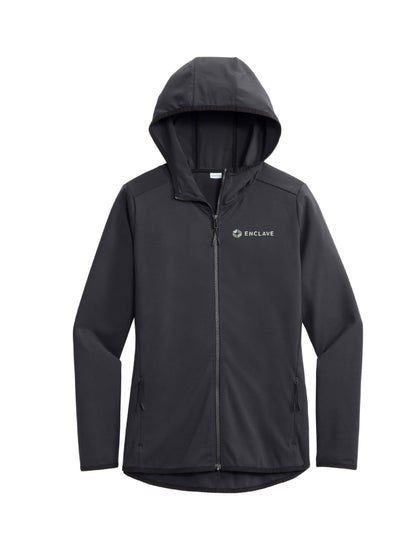 EC216. Sport-Tek® Ladies Circuit Hooded Full-Zip