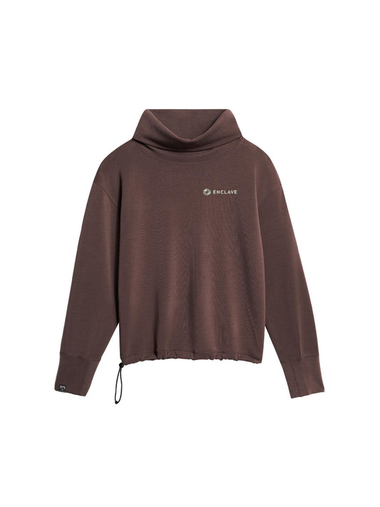 EC217. Storm Creek Women's Comfort Zone Super Soft Modal Blend Funnel Neck