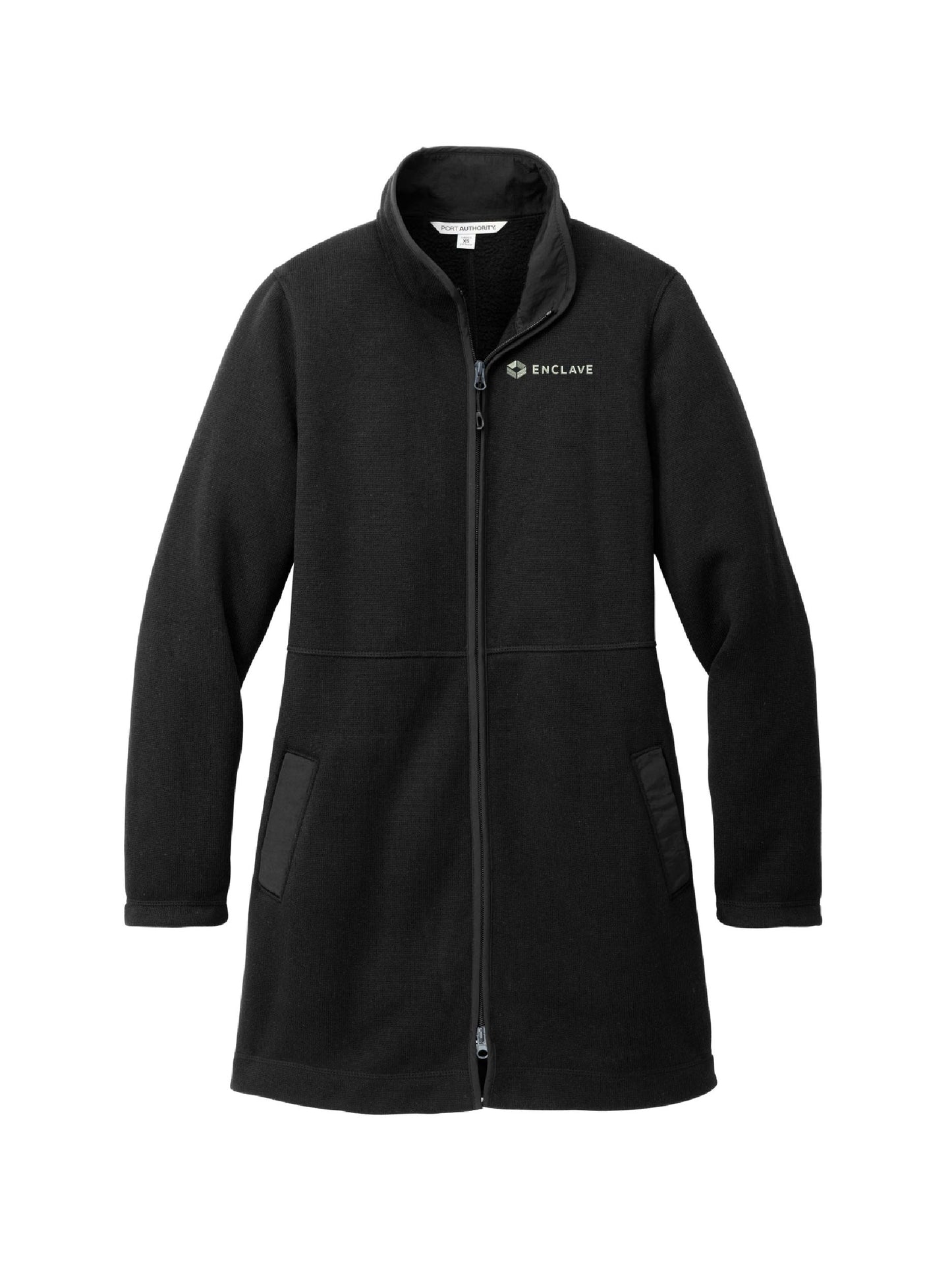 EC223. Port Authority® Ladies Arc Sweater Fleece Long Jacket