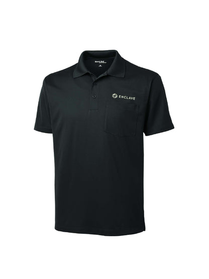 EC104. Sport-Tek® Micropique Sport-Wick® Pocket Polo