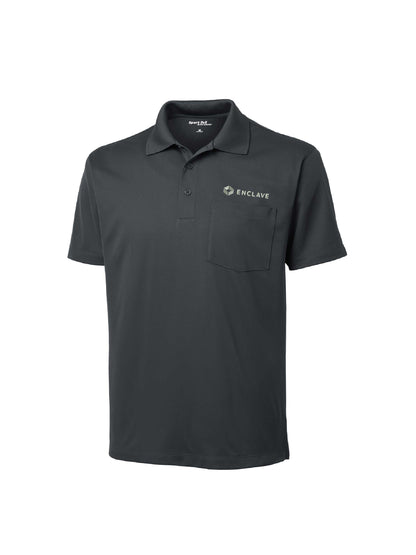 EC104. Sport-Tek® Micropique Sport-Wick® Pocket Polo
