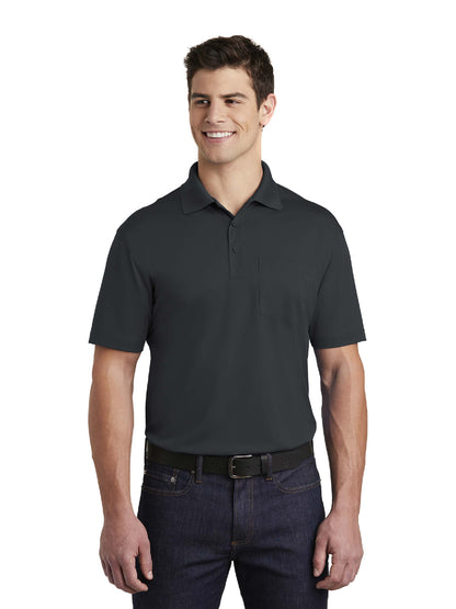 EC104. Sport-Tek® Micropique Sport-Wick® Pocket Polo