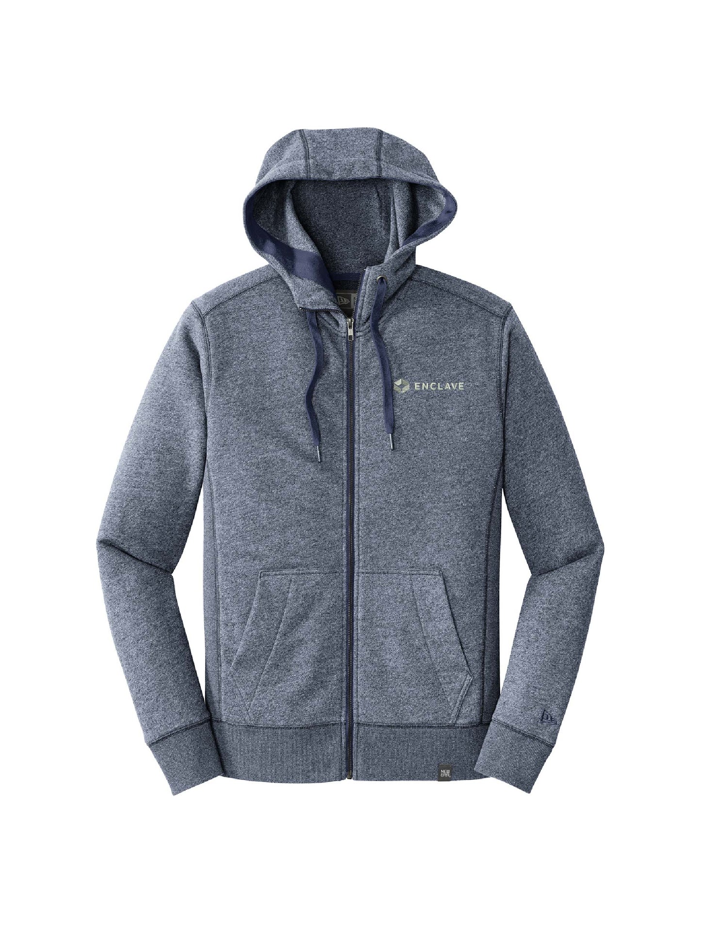 EC106. New Era® French Terry Full-Zip Hoodie