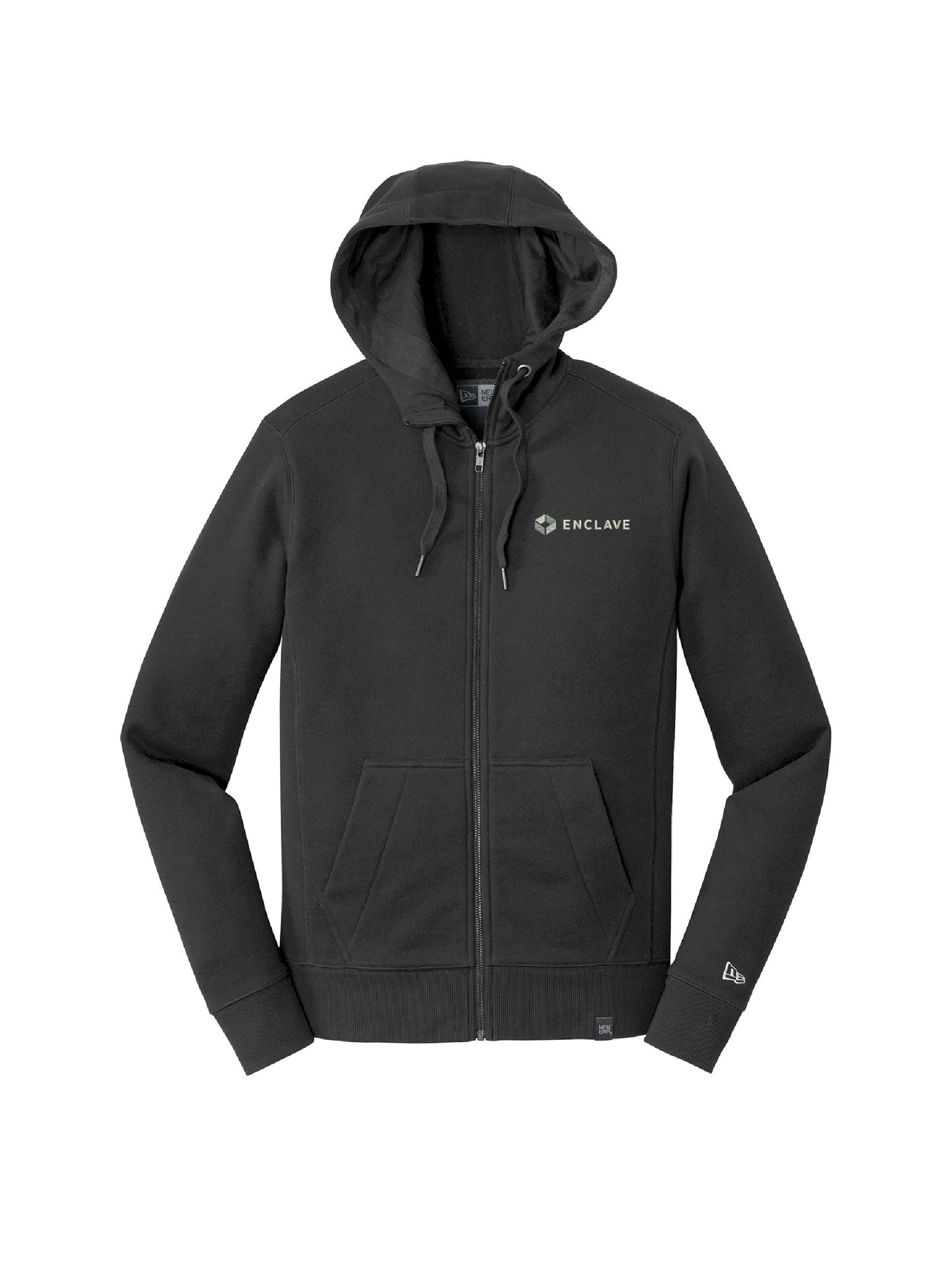 EC106. New Era® French Terry Full-Zip Hoodie