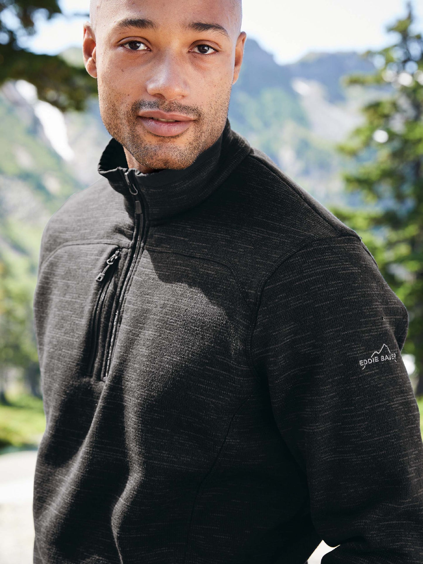 EC109. Eddie Bauer® Sweater Fleece 1/4-Zip