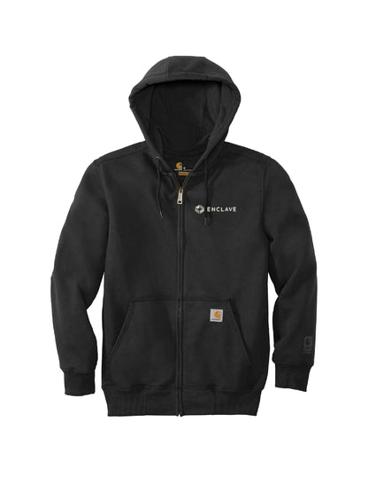 EC114. Carhartt® Rain Defender® Paxton Heavyweight Hooded Zip-Front Sweatshirt