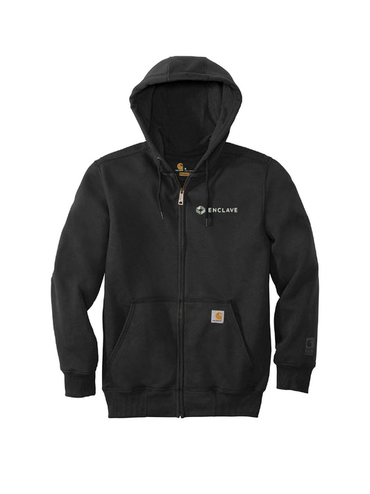 EC114. Carhartt® Rain Defender® Paxton Heavyweight Hooded Zip-Front Sweatshirt