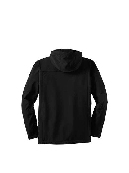 EC117. Port Authority® Textured Hooded Soft Shell Jacket