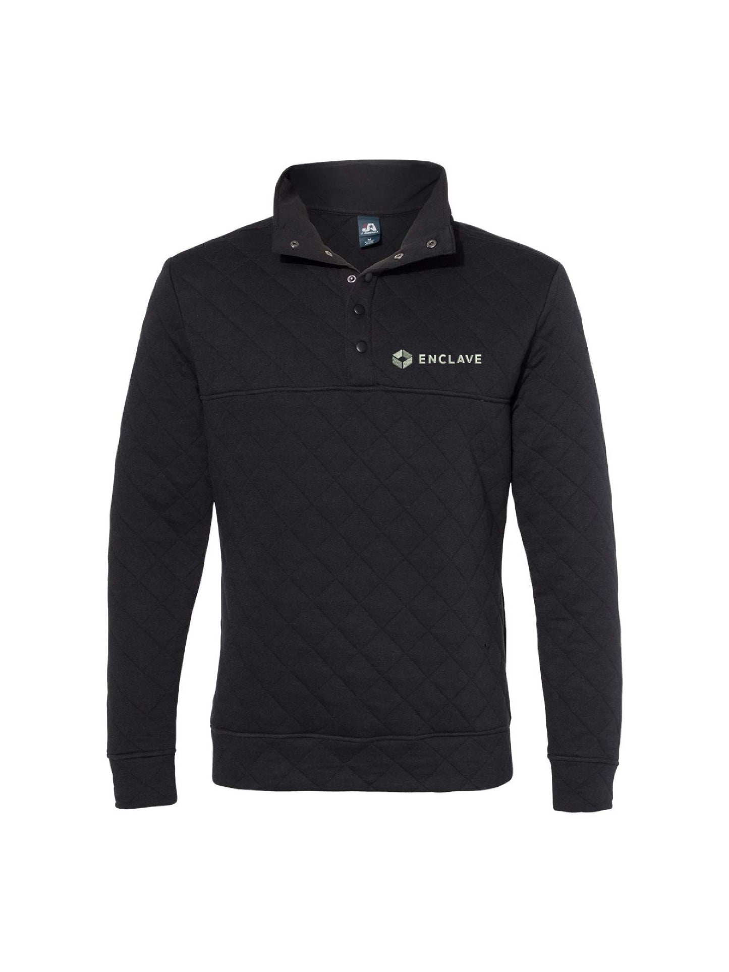 EC121. J. America Quilted Snap Pullover