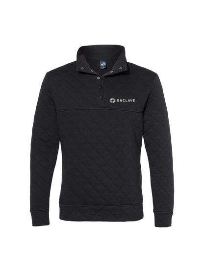 EC121. J. America Quilted Snap Pullover