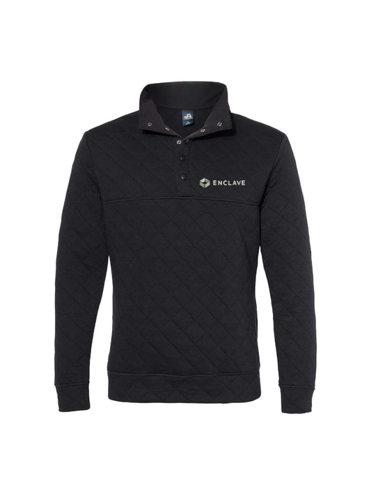 EC121. J. America Quilted Snap Pullover