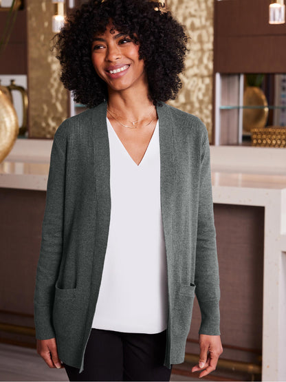 EC229. Port Authority® Women’s Easy Care Open-Front Cardigan Sweater