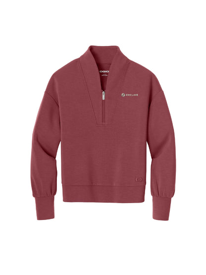 EC230. OGIO® Women’s Transcend 1/4-Zip