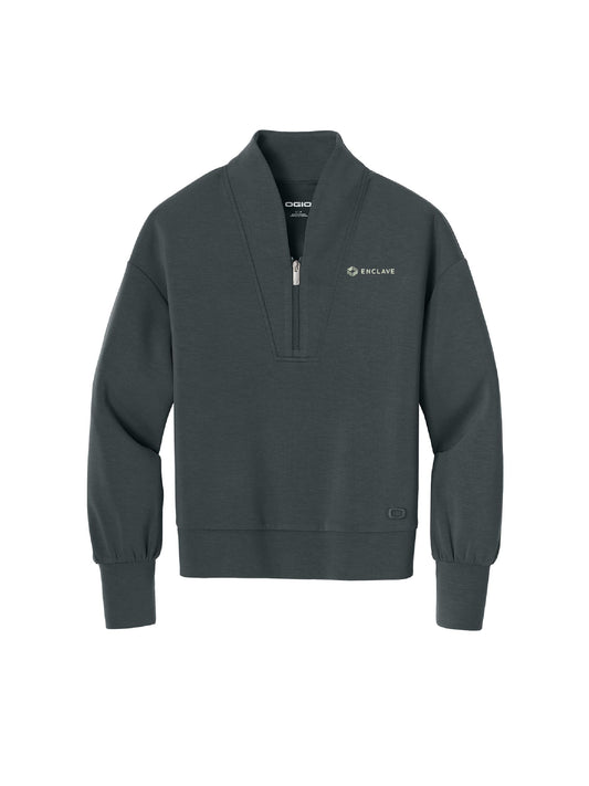 EC230. OGIO® Women’s Transcend 1/4-Zip