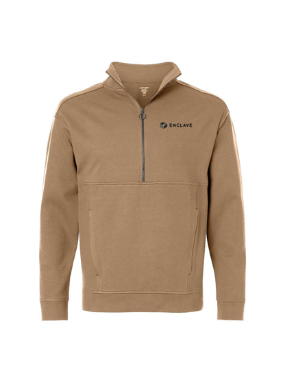 EC137. North End Men's Mantra Half-Zip Ottoman Pullover
