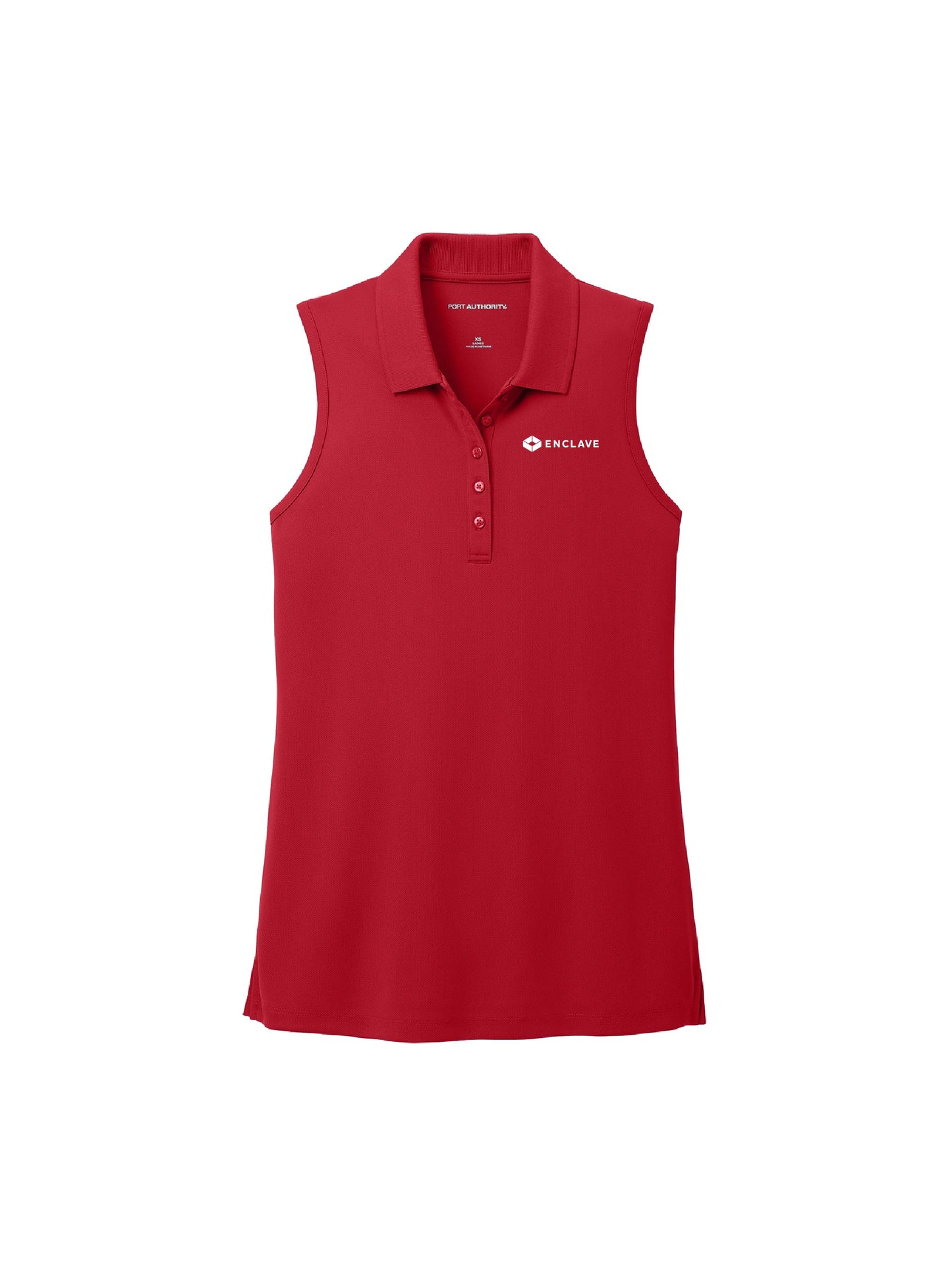 EC221. Port Authority® Women's Dry Zone® UV Micro-Mesh Sleeveless Polo