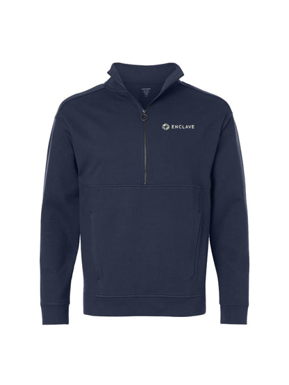 EC137. North End Men's Mantra Half-Zip Ottoman Pullover