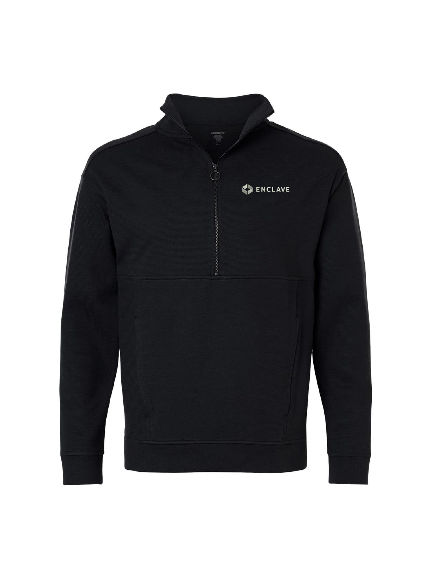 EC137. North End Men's Mantra Half-Zip Ottoman Pullover