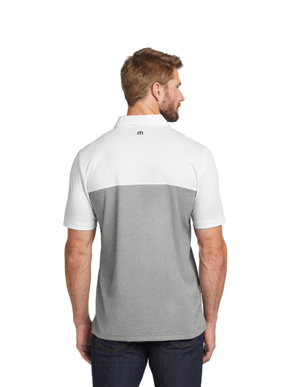 EC148.  TravisMathew Oceanside Blocked Polo