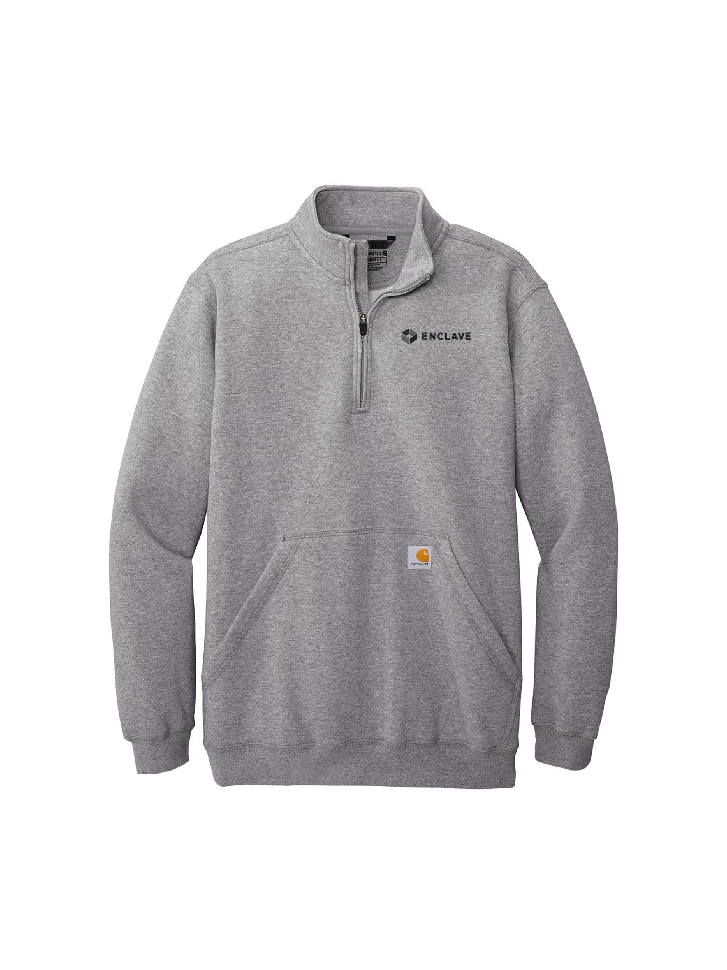EC138. Carhartt® Midweight 1/4-Zip Mock Neck Sweatshirt