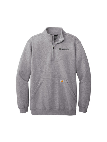 EC138. Carhartt® Midweight 1/4-Zip Mock Neck Sweatshirt